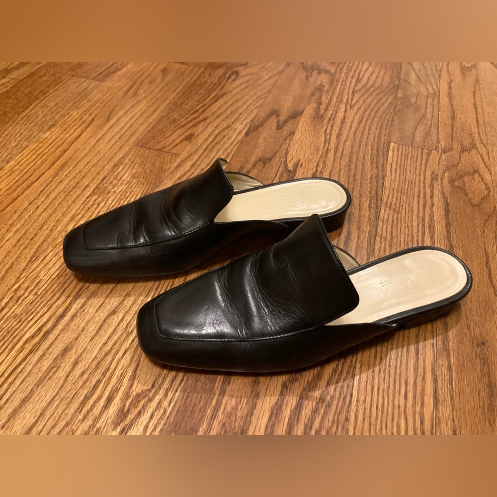 Banana Republic leather slides, size 8